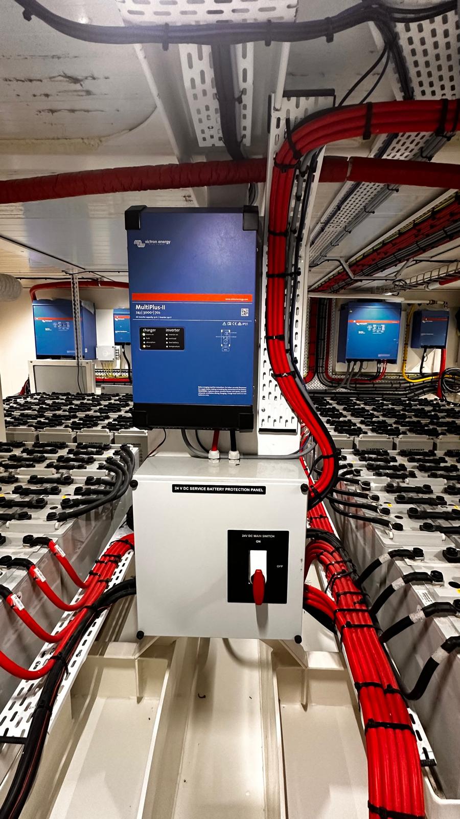 Akü & inverter odası